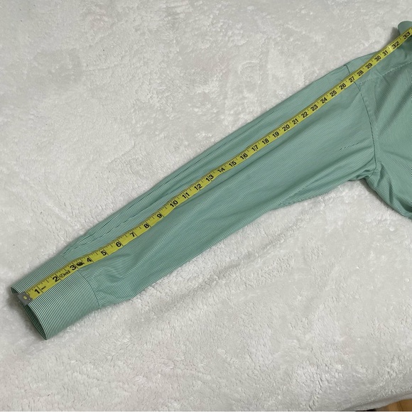 Eton signature twill slim fit dress shirt 44 / 17.5 - Picture 8 of 14